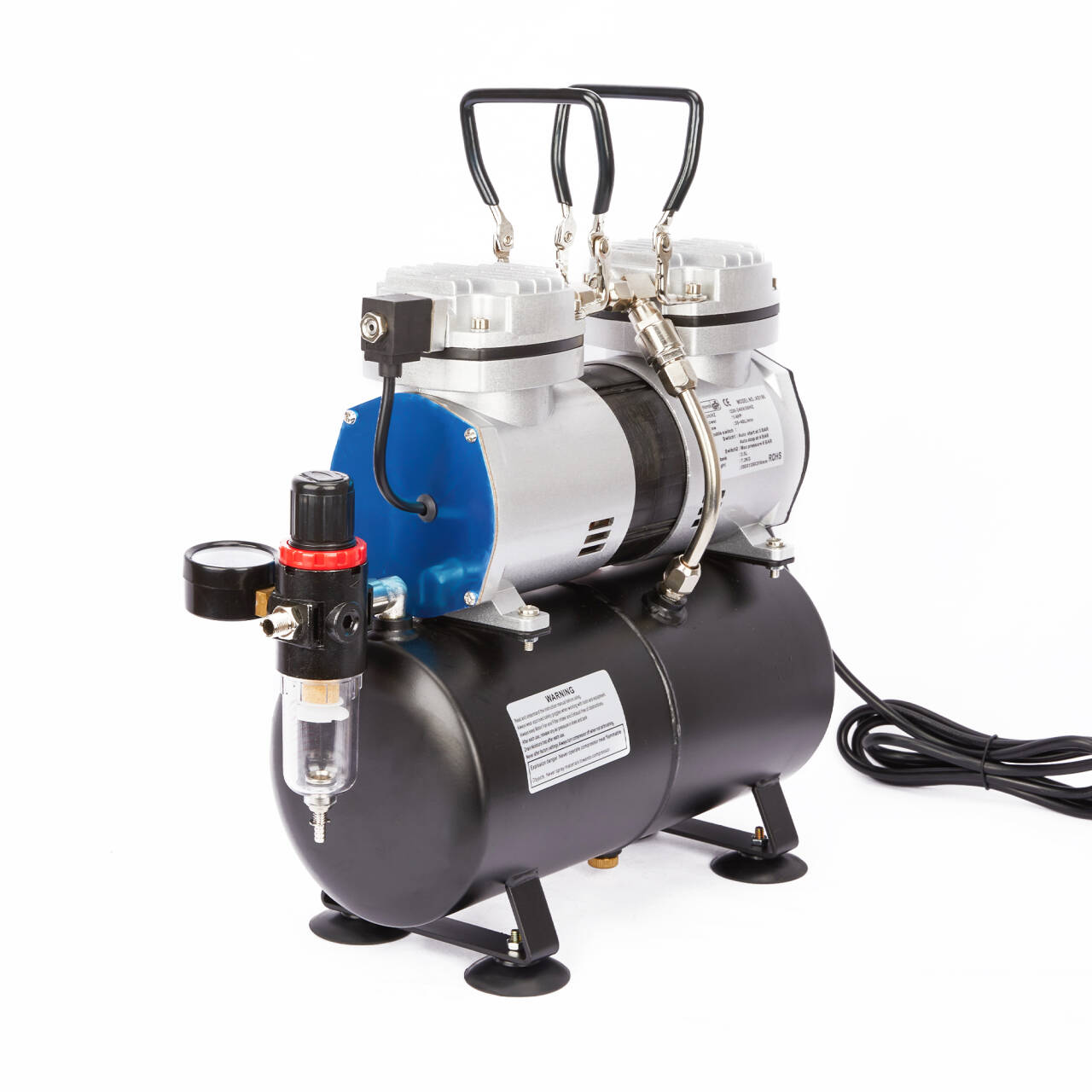 Multi-purpose Dual Piston 3L Airbrush Compressor