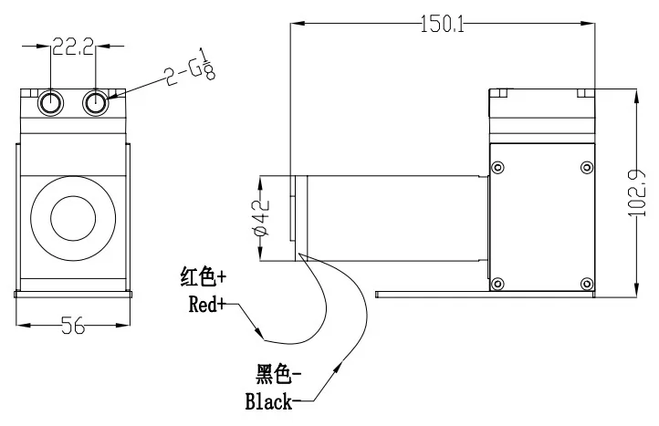 Diaphragm Pump TC-150A DC Series