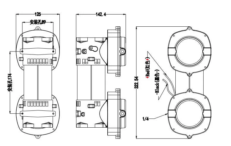 Diaphragm Pump GZ70B DC Brushed Series