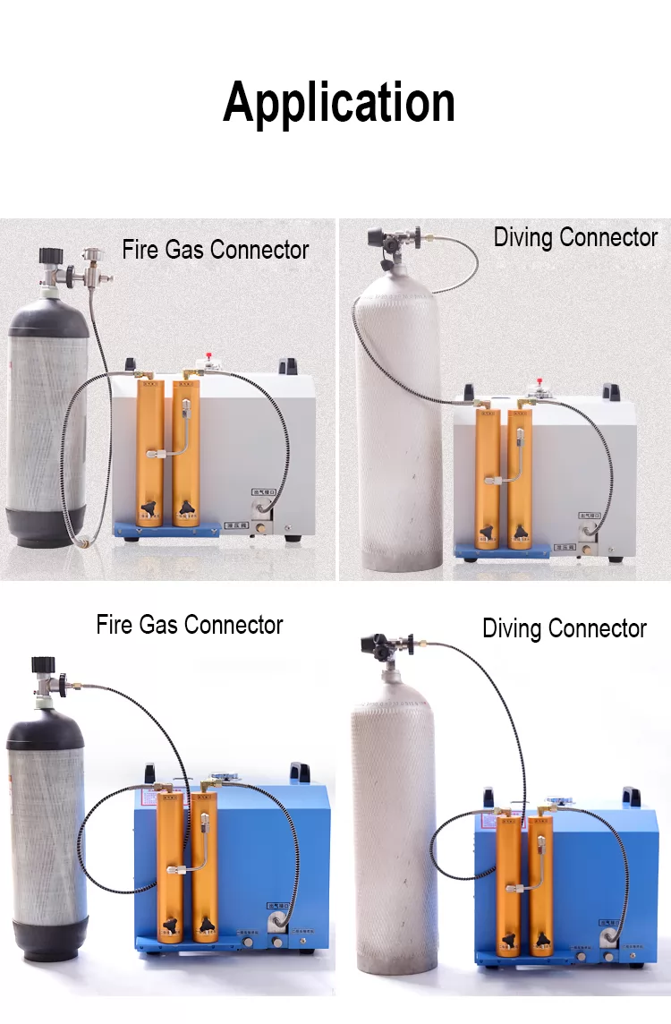 30Mpa Air Filter External Water-Oil Separator Double Bucket Filtration